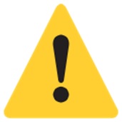 Warning triangle Warning triangle